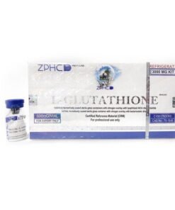 L-Glutathione ZPHC – 3000 mg Kit (5×600 mg Vials + Diluent)