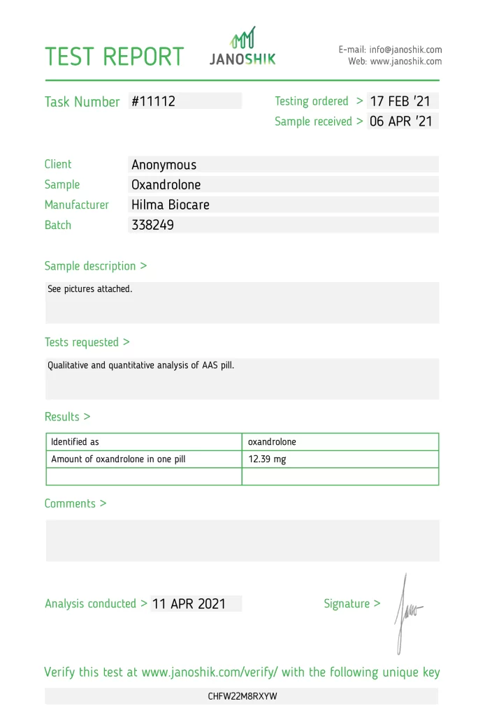 oxandrolone